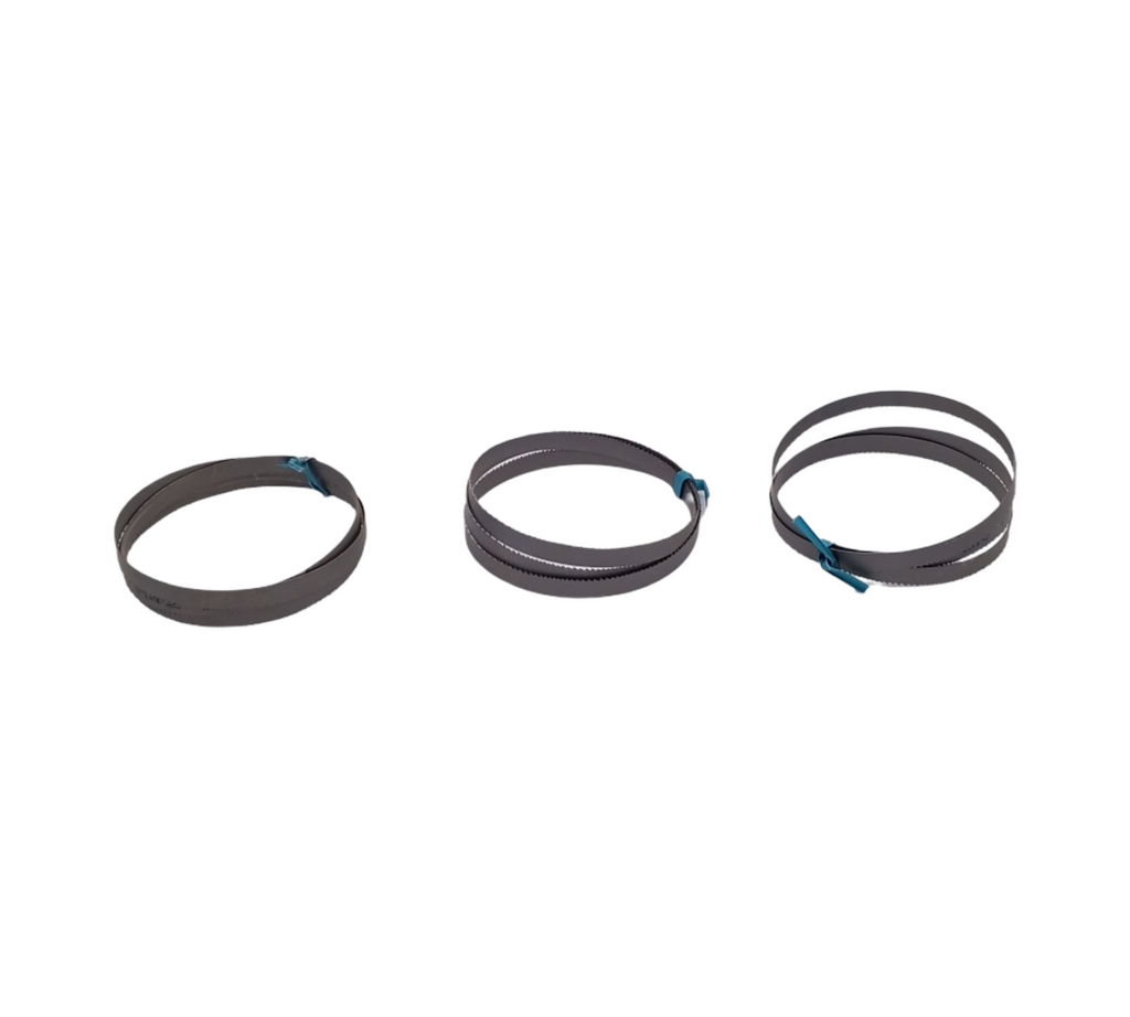 M42 HSS Bimetall Sägeband 3er Pack 1140 x 13 x 0,65 mm 8/12 ZpZ für Metall Stahl Alu NE-Metalle