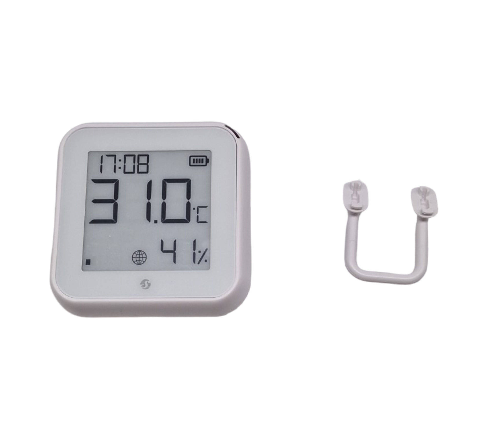 Shelly H&T Gen 3 Temperatur- und Luftfeuchtigkeitssensor 2er Pack Weiß Wi-Fi Bluetooth kein Hub erforderlich lange Batterie