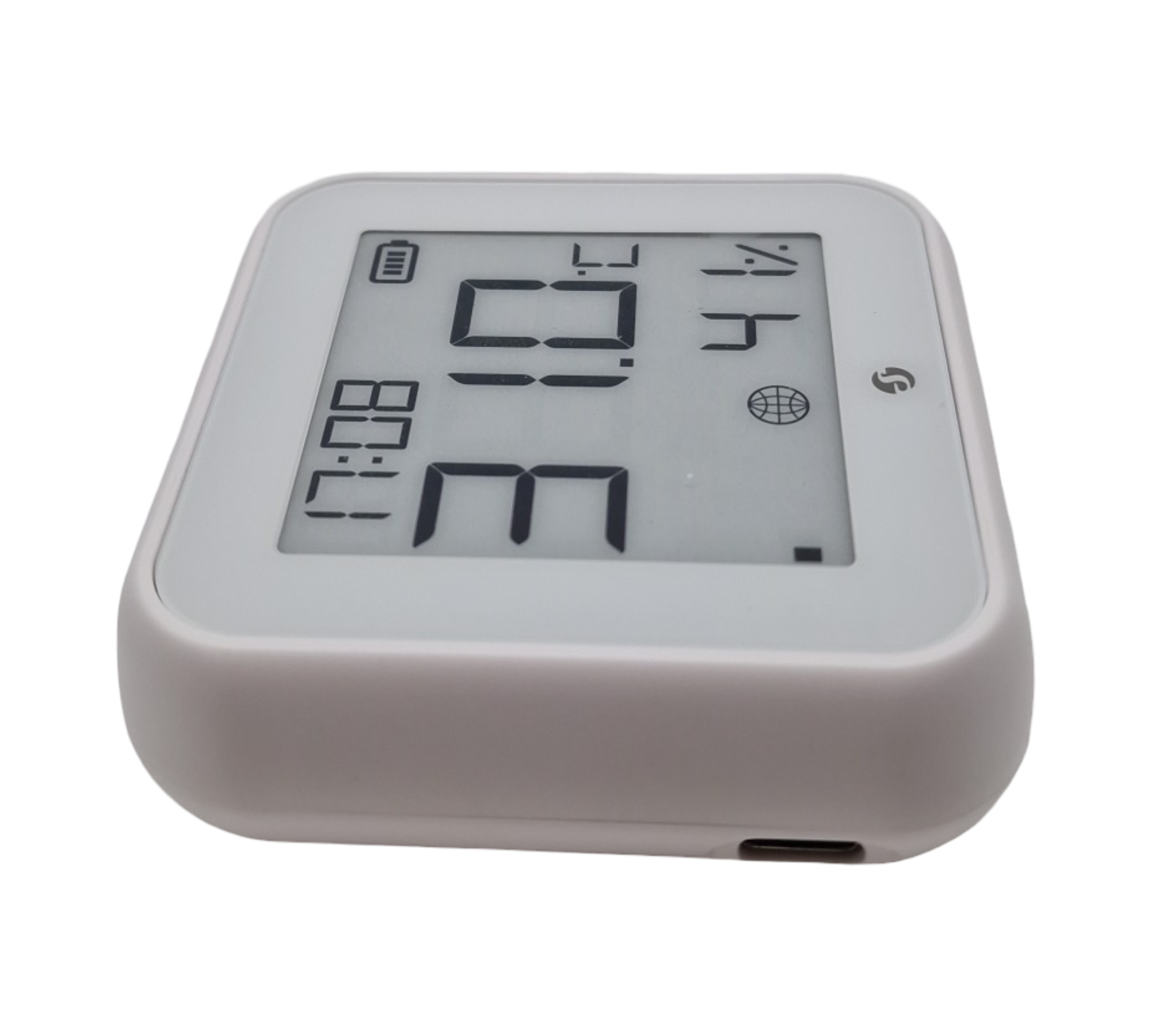 Shelly H&T Gen 3 Temperatur- und Luftfeuchtigkeitssensor 2er Pack Weiß Wi-Fi Bluetooth kein Hub erforderlich lange Batterie