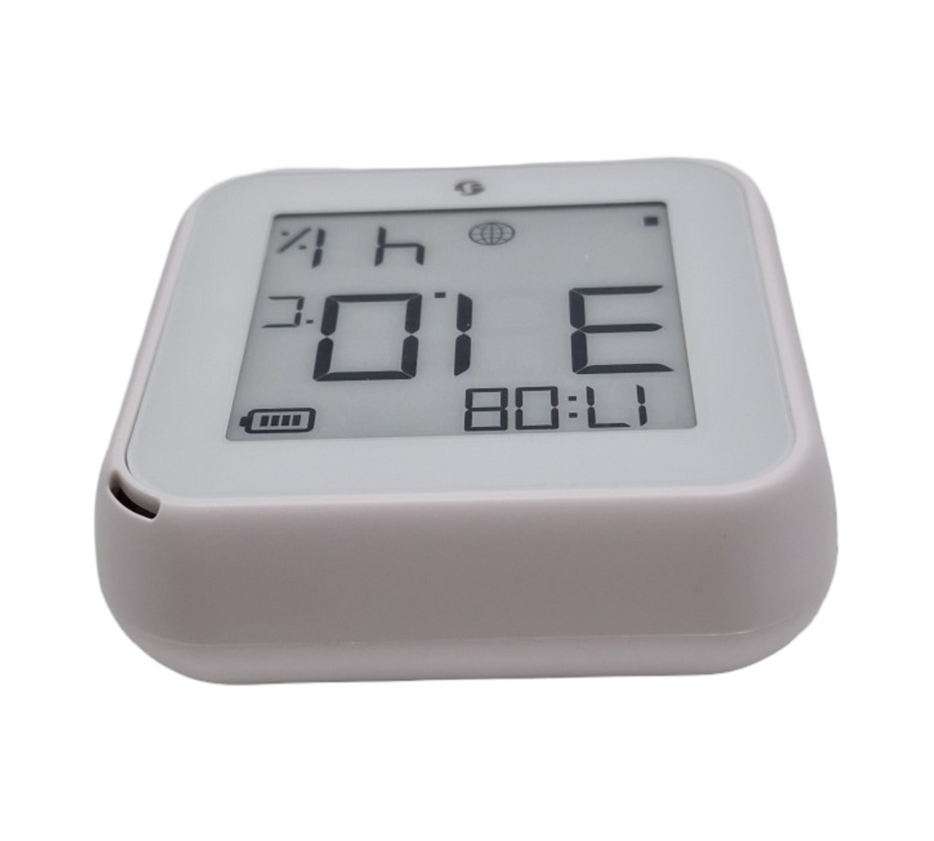 Shelly H&T Gen 3 Temperatur- und Luftfeuchtigkeitssensor 2er Pack Weiß Wi-Fi Bluetooth kein Hub erforderlich lange Batterie