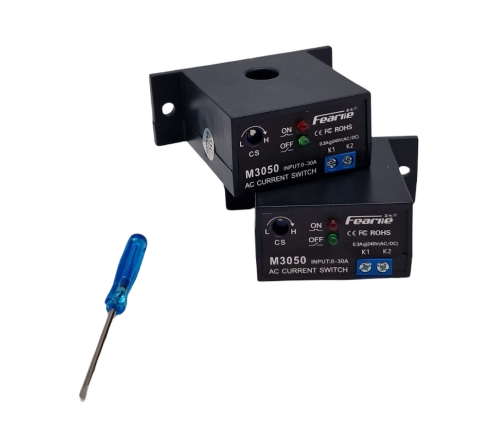 M3050 Stromsensor Schalter 2 Stück AC 220V Relais Stromerfassung 0-300mA Normal offen