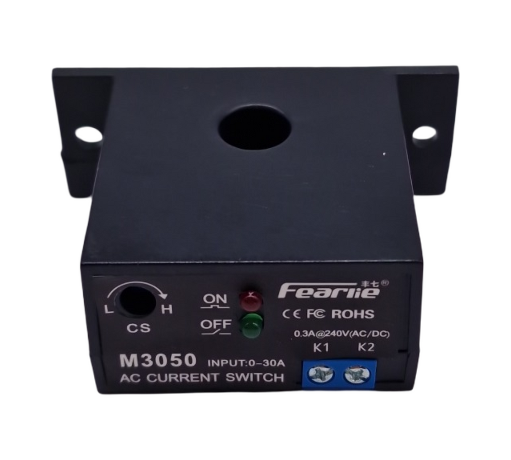 M3050 Stromsensor Schalter 2 Stück AC 220V Relais Stromerfassung 0-300mA Normal offen