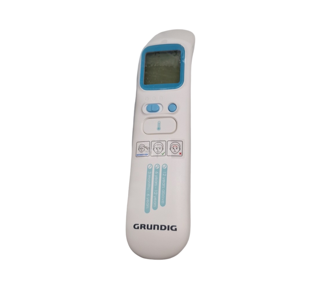 GRUNDIG Fieberthermometer Digital kontaktlos hochpräzise für Baby Kinder Erwachsene