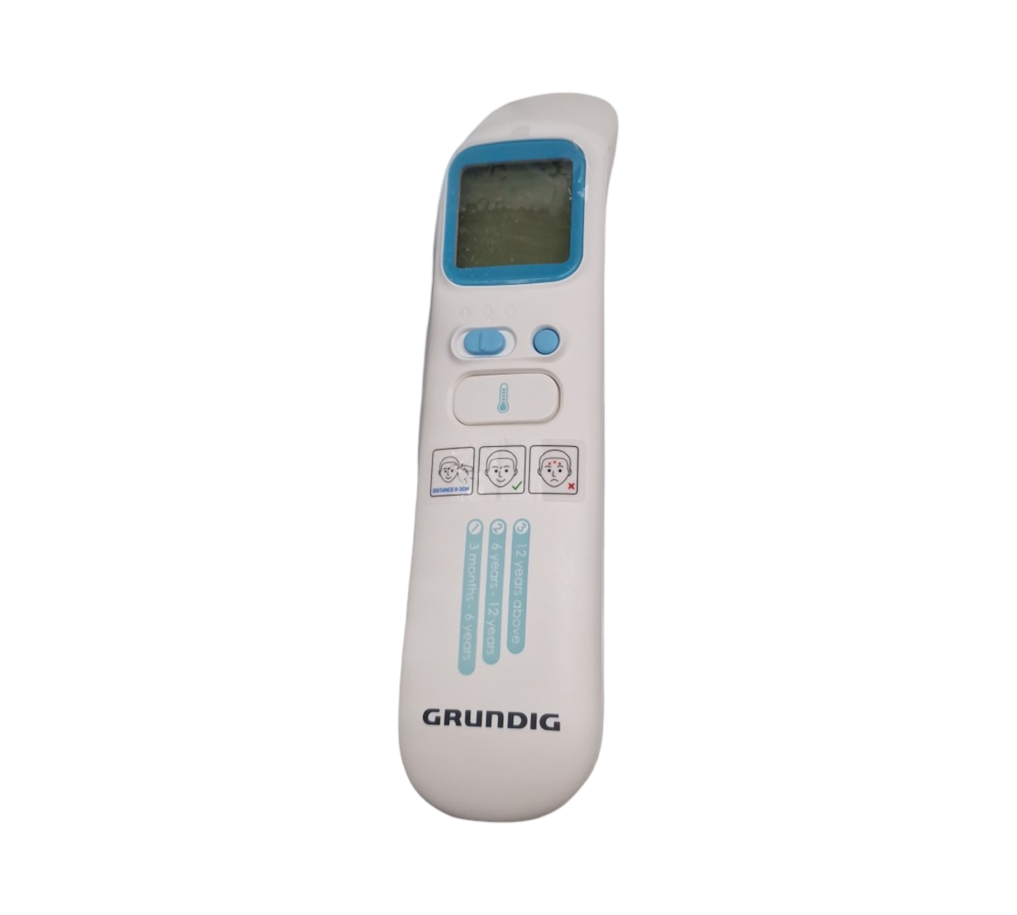 GRUNDIG Fieberthermometer Digital kontaktlos hochpräzise für Baby Kinder Erwachsene