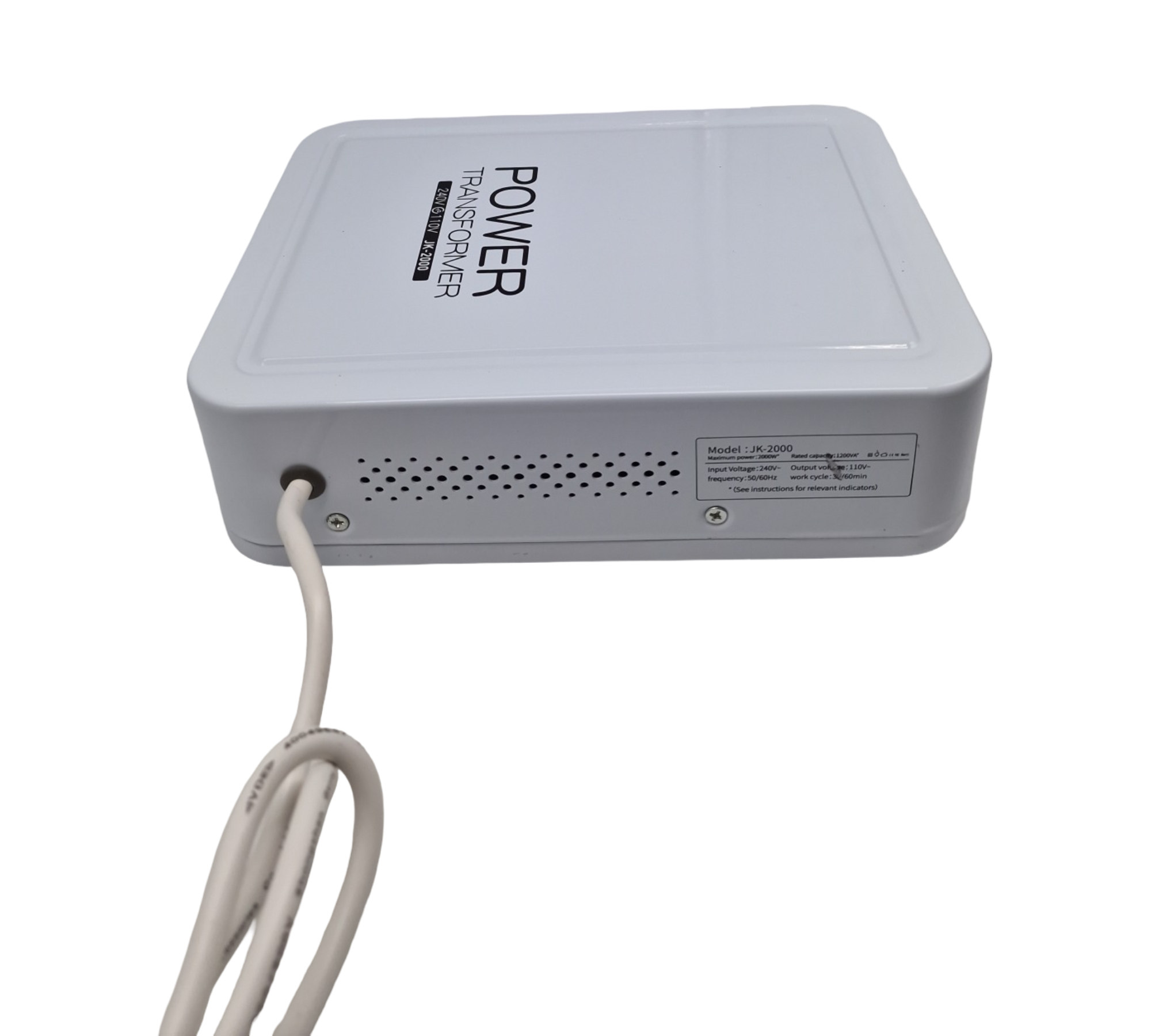 uyoyous 2000W Spannungswandler Step Down Transformer 220V-240V auf 100V-120V mit Temperaturkontrolle UK auf US