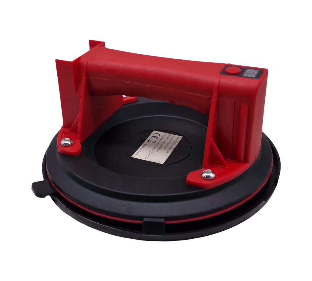 Elektrischer Saugheber 8 Inch Vakuumheber 300kg Tragfähigkeit mit 2 Akku für Glas Fliese