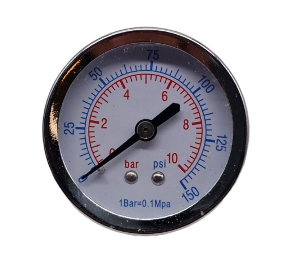 NANPU Druckluftfilterregler Schmierstoffgeber Zinklegierung 5 Mikrometer Messing-Filterelement 0-10 bar Manometer 1/4 Zoll BSP