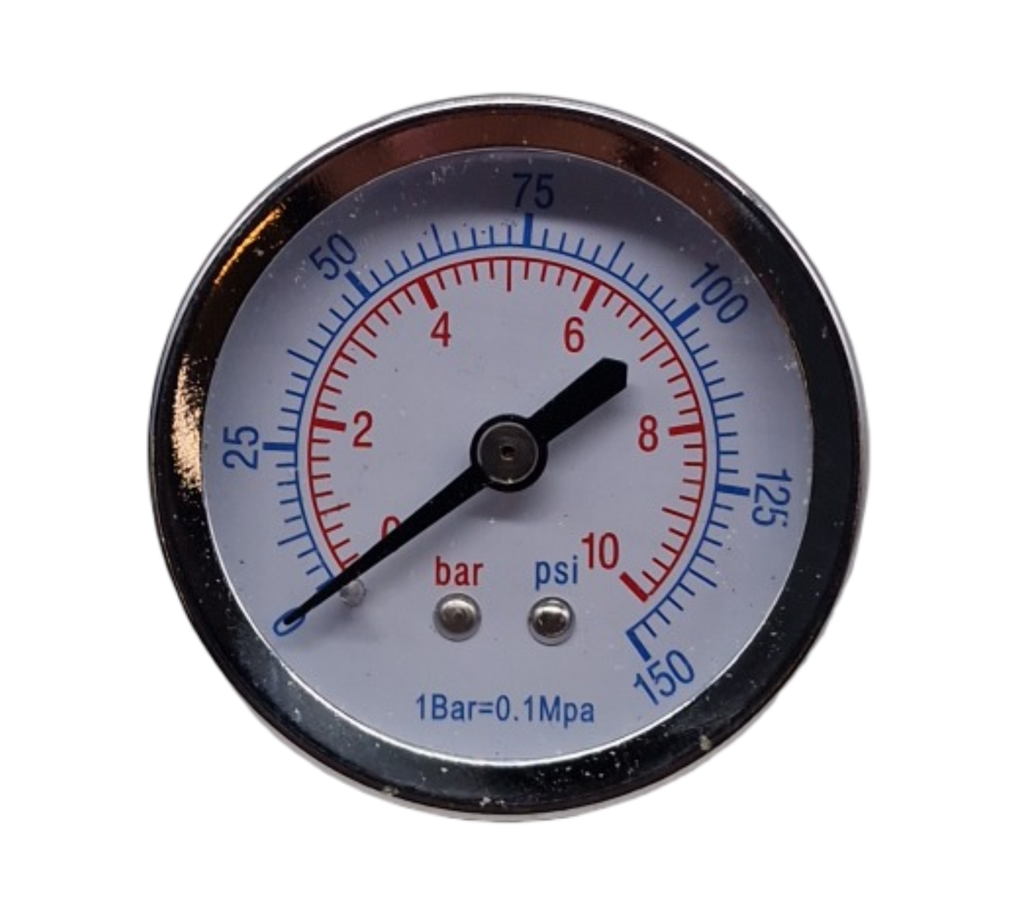 NANPU Druckluftfilterregler Schmierstoffgeber Zinklegierung 5 Mikrometer Messing-Filterelement 0-10 bar Manometer 1/4 Zoll BSP