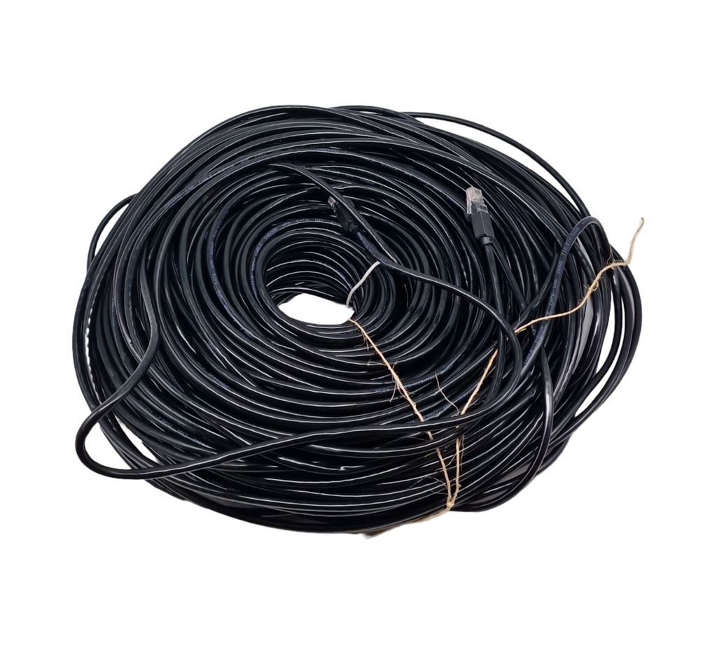 JARNHNG Ethernet Kabel Cat 6 100m Lan RJ45 schwarz hohe Geschwindigkeit 10gbps für Gaming Computer