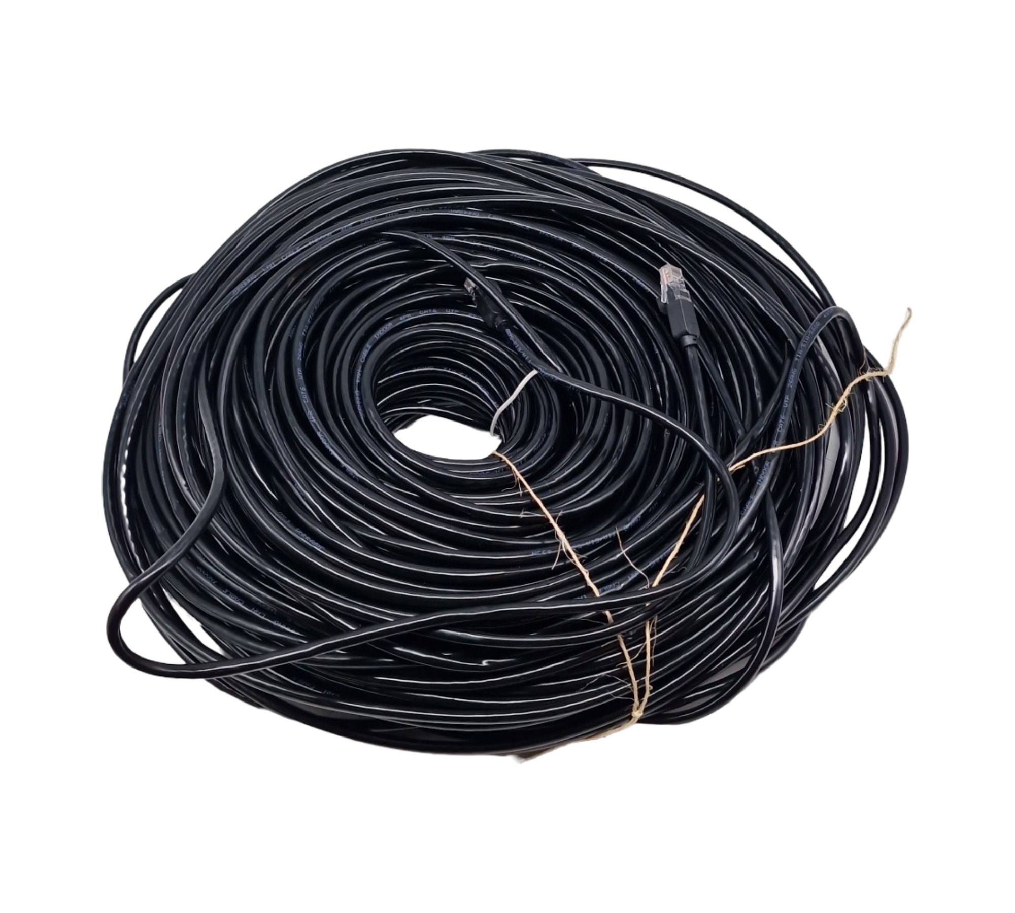 JARNHNG Ethernet Kabel Cat 6 100m Lan RJ45 schwarz hohe Geschwindigkeit 10gbps für Gaming Computer