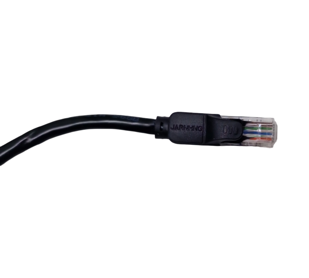 JARNHNG Ethernet Kabel Cat 6 100m Lan RJ45 schwarz hohe Geschwindigkeit 10gbps für Gaming Computer