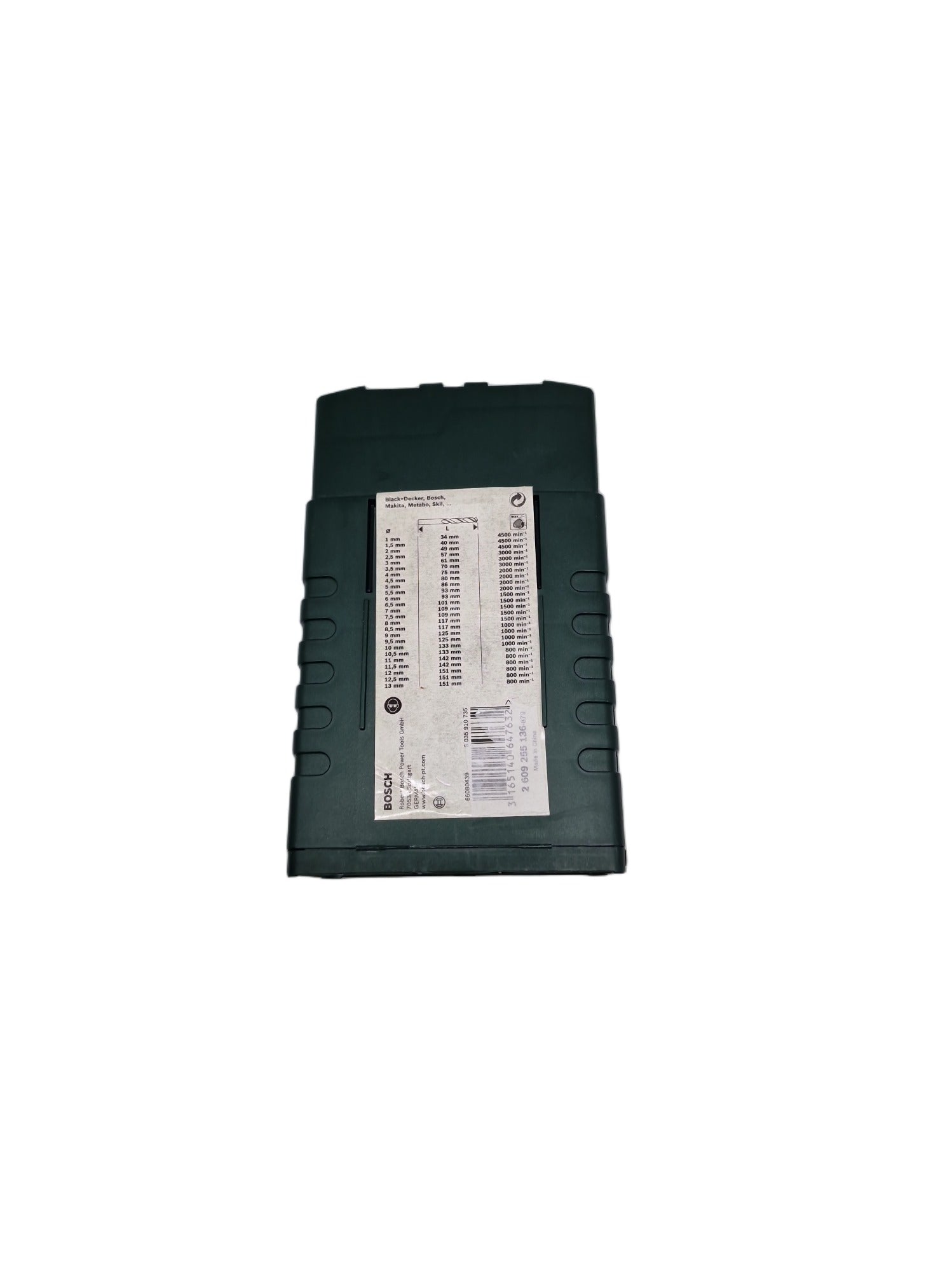 Bosch Accessories Metallbohrer-Set 25-teilig HSS-TiN Grip für Metall