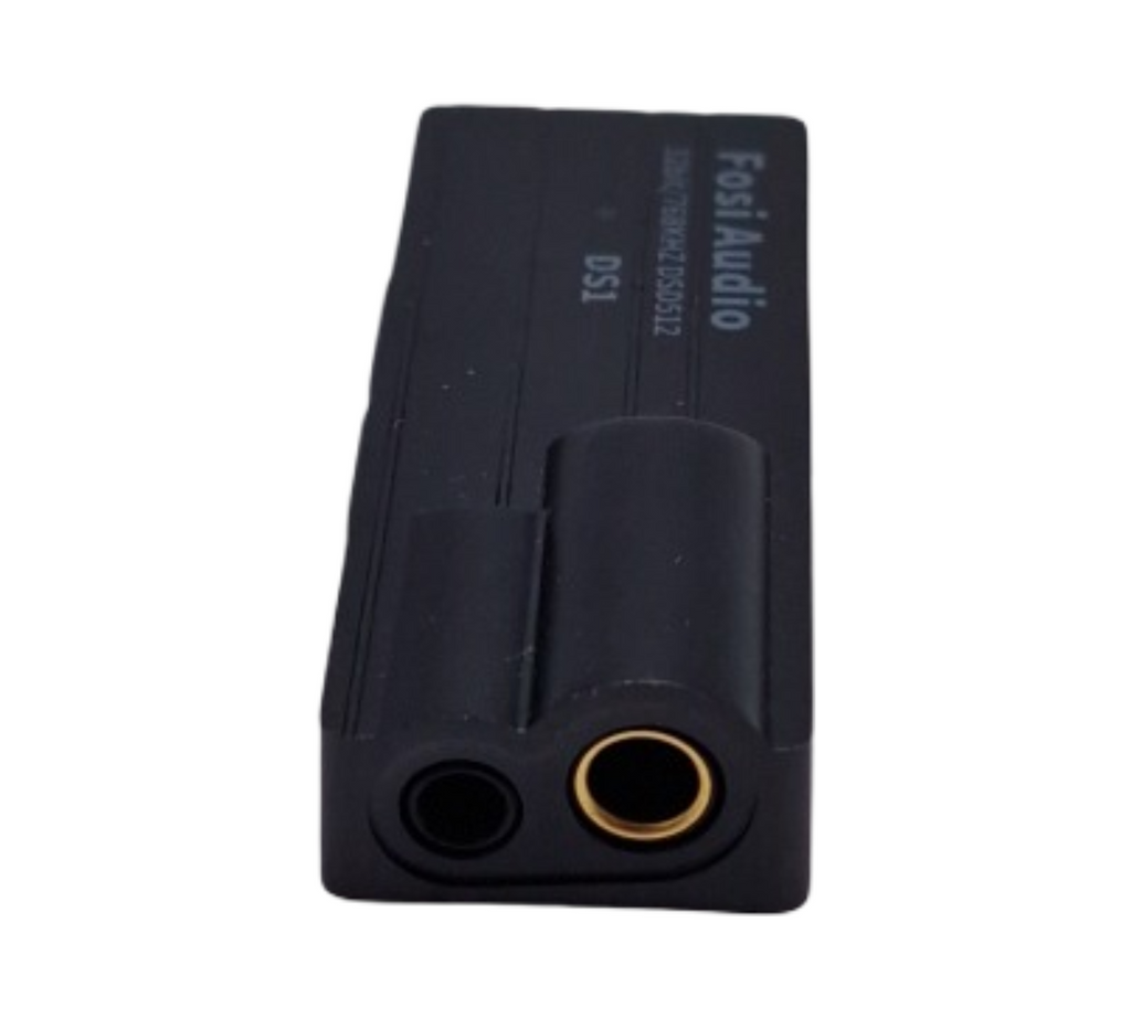 Fosi Audio DS1 Tragbarer DAC Kopfhörerverstärker ES9038Q2M Chip PCM 32-bit 768kHz DSD512 3,5mm 4,4mm Ausgänge