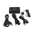 KVM Switch 2 PC 2 Monitore DisplayPort 1.4 Dual Monitor 4K 144Hz 4 USB Geräte