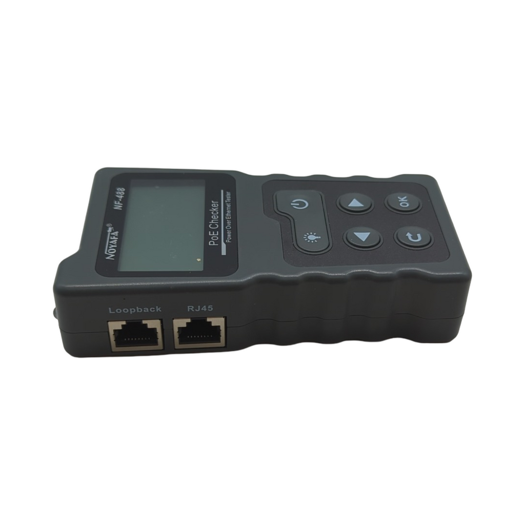Hancaner Netzwerk Kabeltester RJ45 Ethernet LAN Prüfer PoE Checker Patchkabel Leitungstester