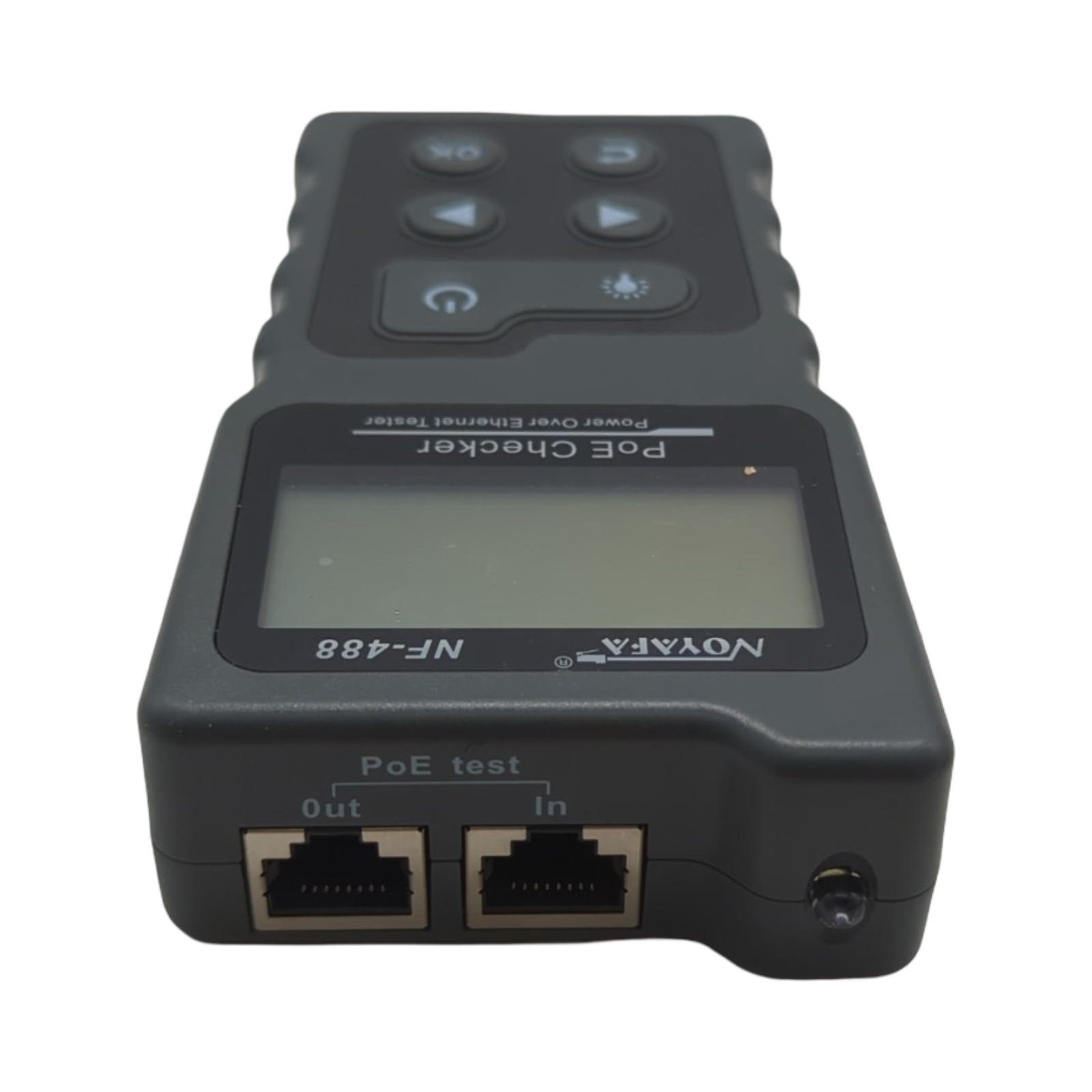 Hancaner Netzwerk Kabeltester RJ45 Ethernet LAN Prüfer PoE Checker Patchkabel Leitungstester