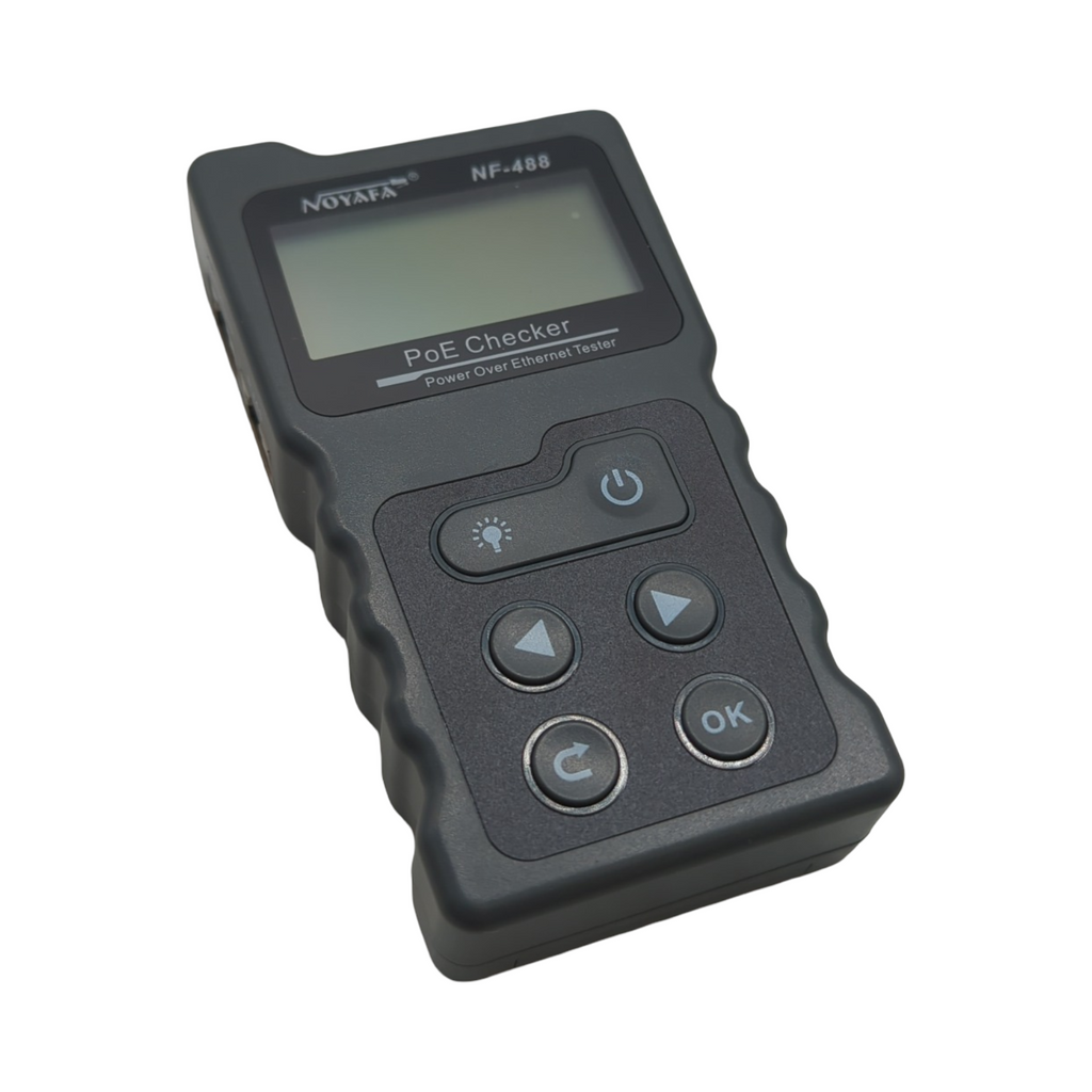 Hancaner Netzwerk Kabeltester RJ45 Ethernet LAN Prüfer PoE Checker Patchkabel Leitungstester