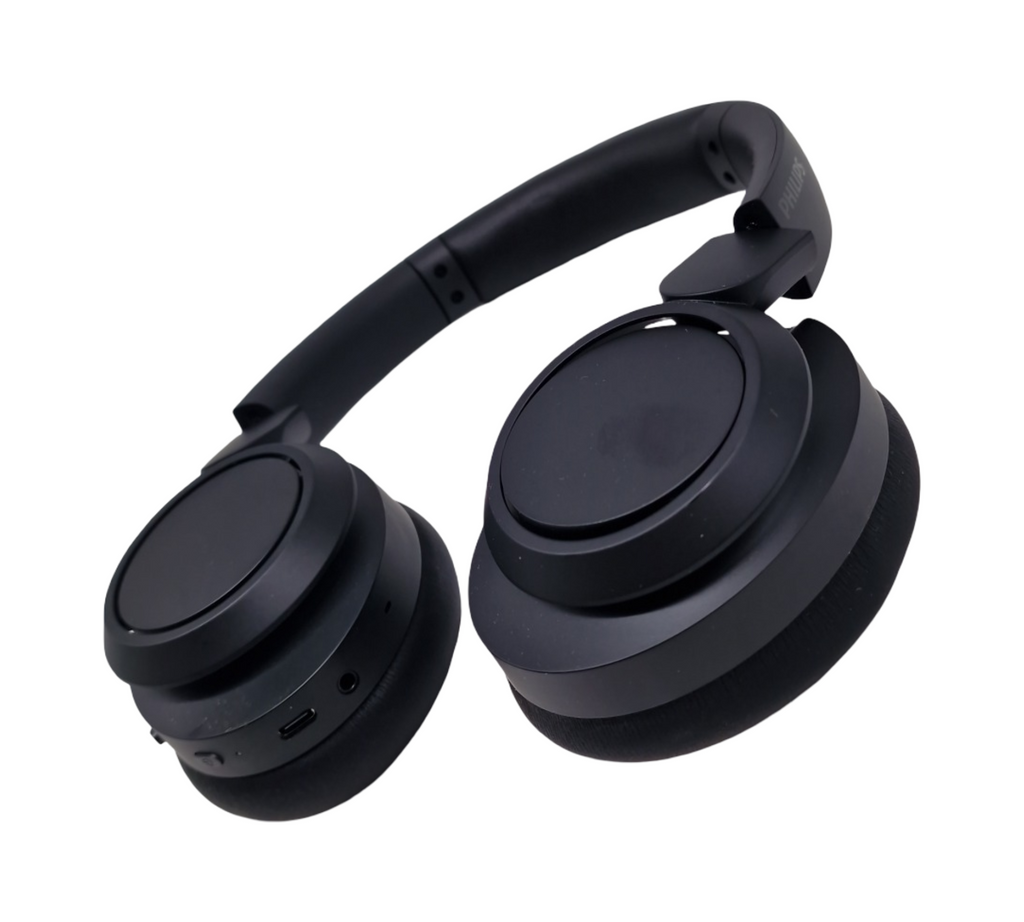 Philips TAH6509BK/00 Over-Ear Bluetooth Kopfhörer kabellos Noise Cancelling schwarz für Anrufe Musik Sport Alltag