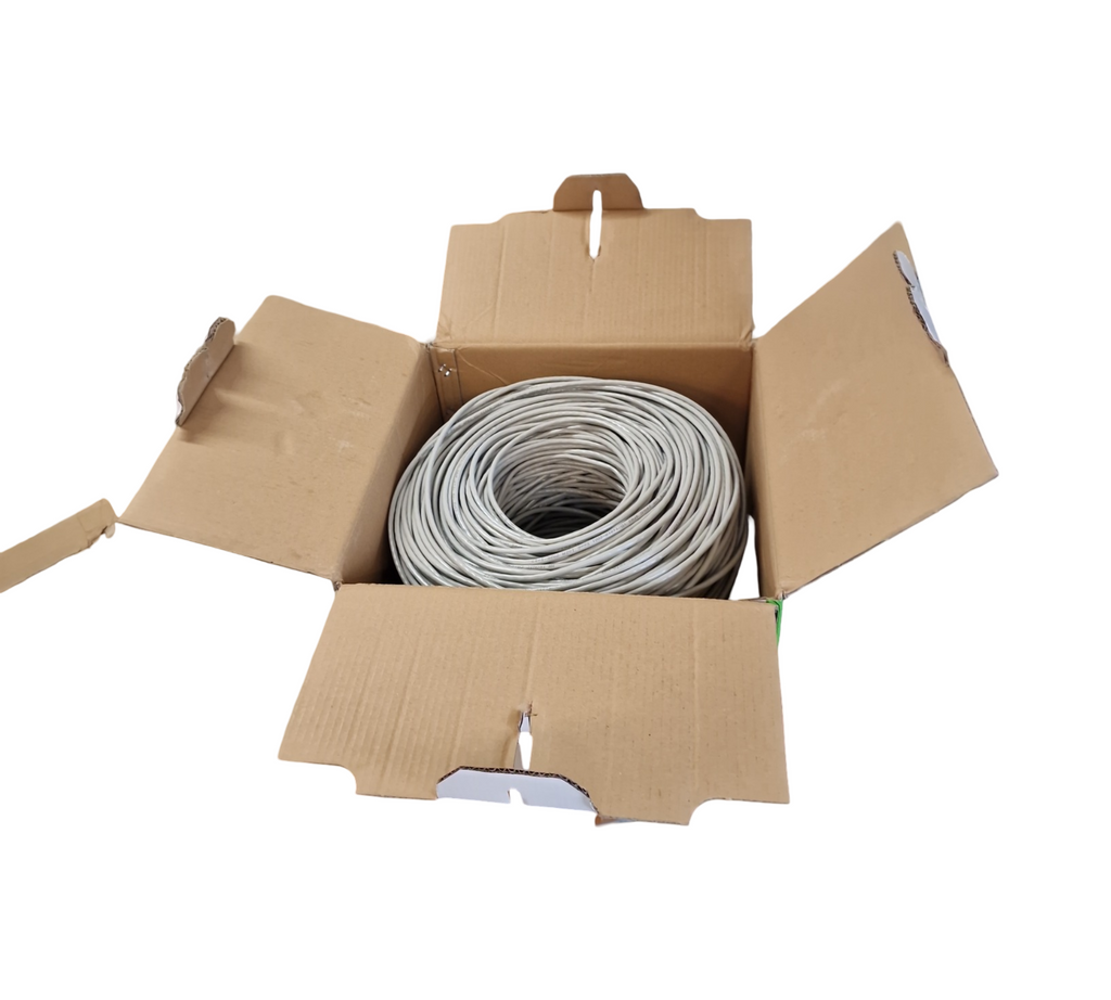 Cat6 Ethernet Kabel 305m Bulk LAN Kabel AWG24 1Gbps 250MHz für Internet