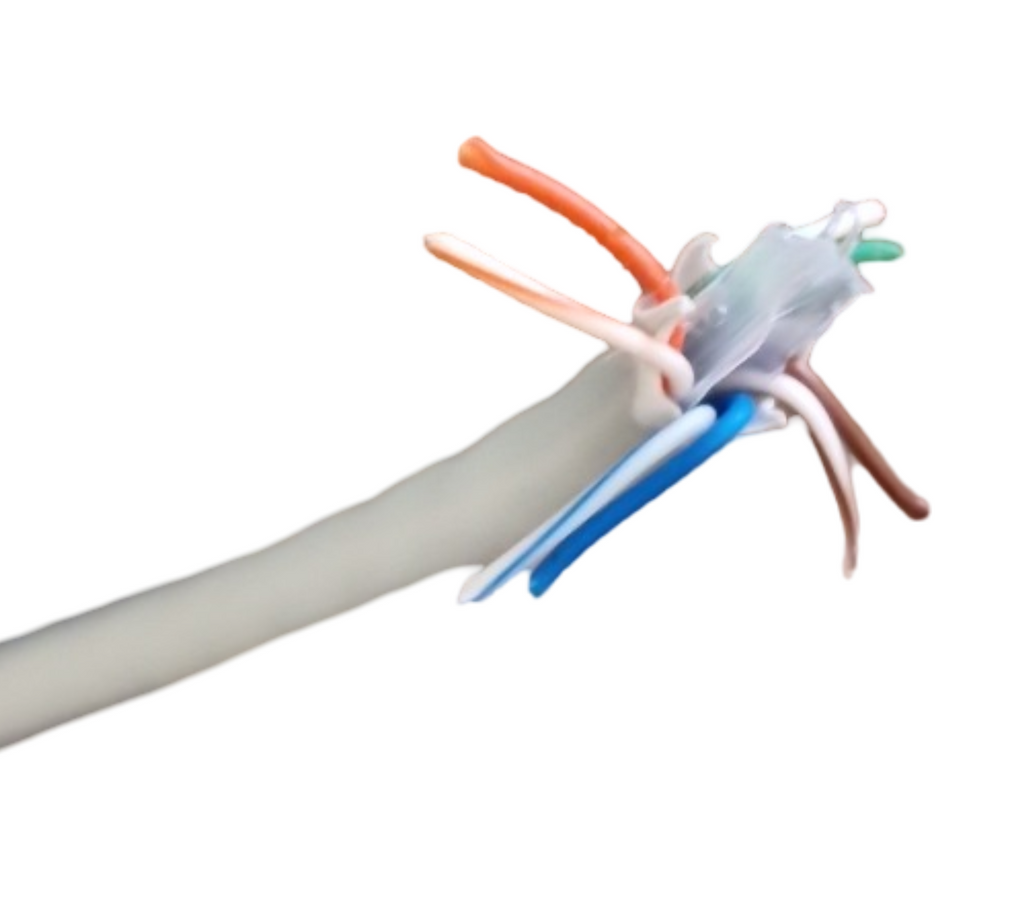Cat6 Ethernet Kabel 305m Bulk LAN Kabel AWG24 1Gbps 250MHz für Internet