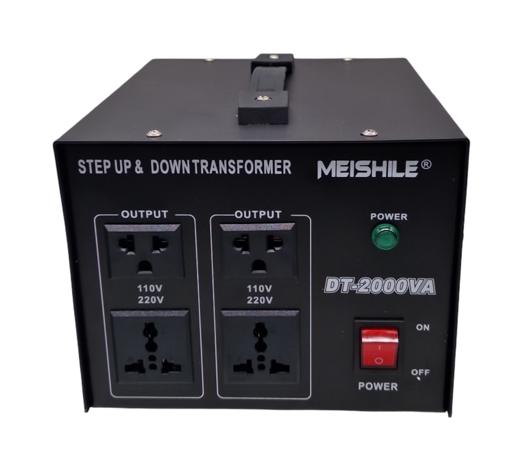 MEISHILE Transformer 2000W Spannungswandler Step Up Down AC-AC 220V auf 110V 230V UK US