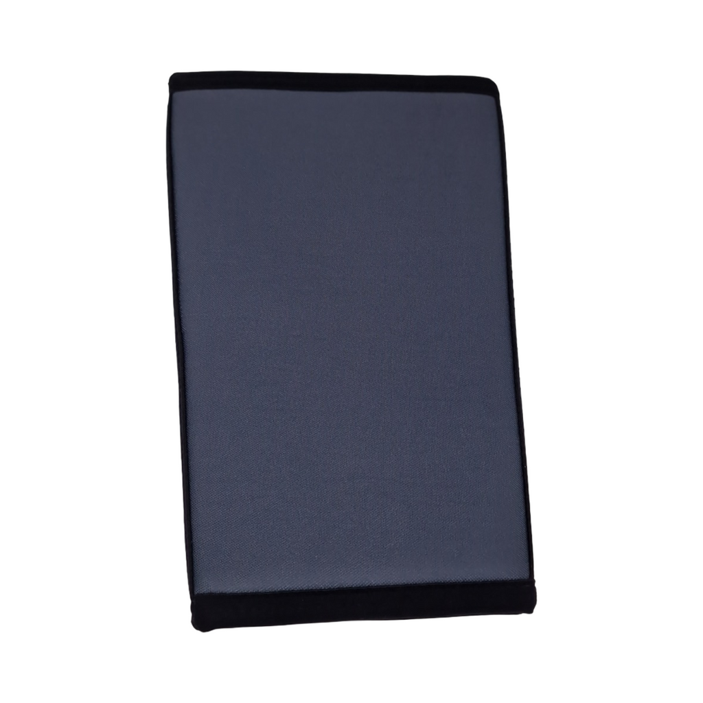 Strength Shop 7mm Neopren Kniebandage Paar grau reißfest belastbar Damen Herren Größe L