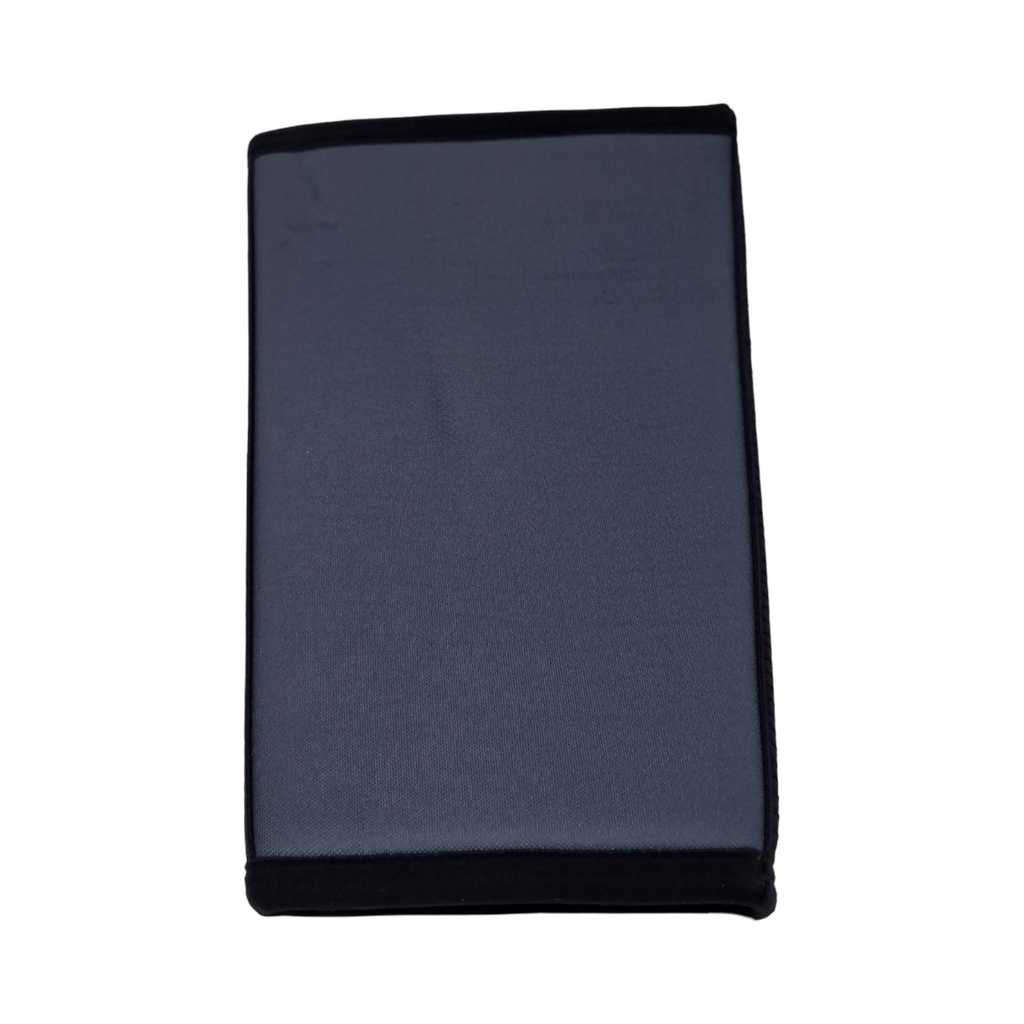 Strength Shop 7mm Neopren Kniebandage Paar grau reißfest belastbar Damen Herren Größe L