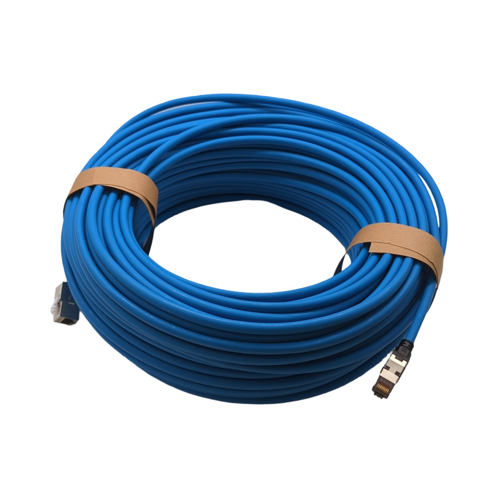 ACT CAT6A S/FTP Netzwerkkabel 70m blau B2ca vorkonfektioniert PoE++ 100W RJ45-Stecker