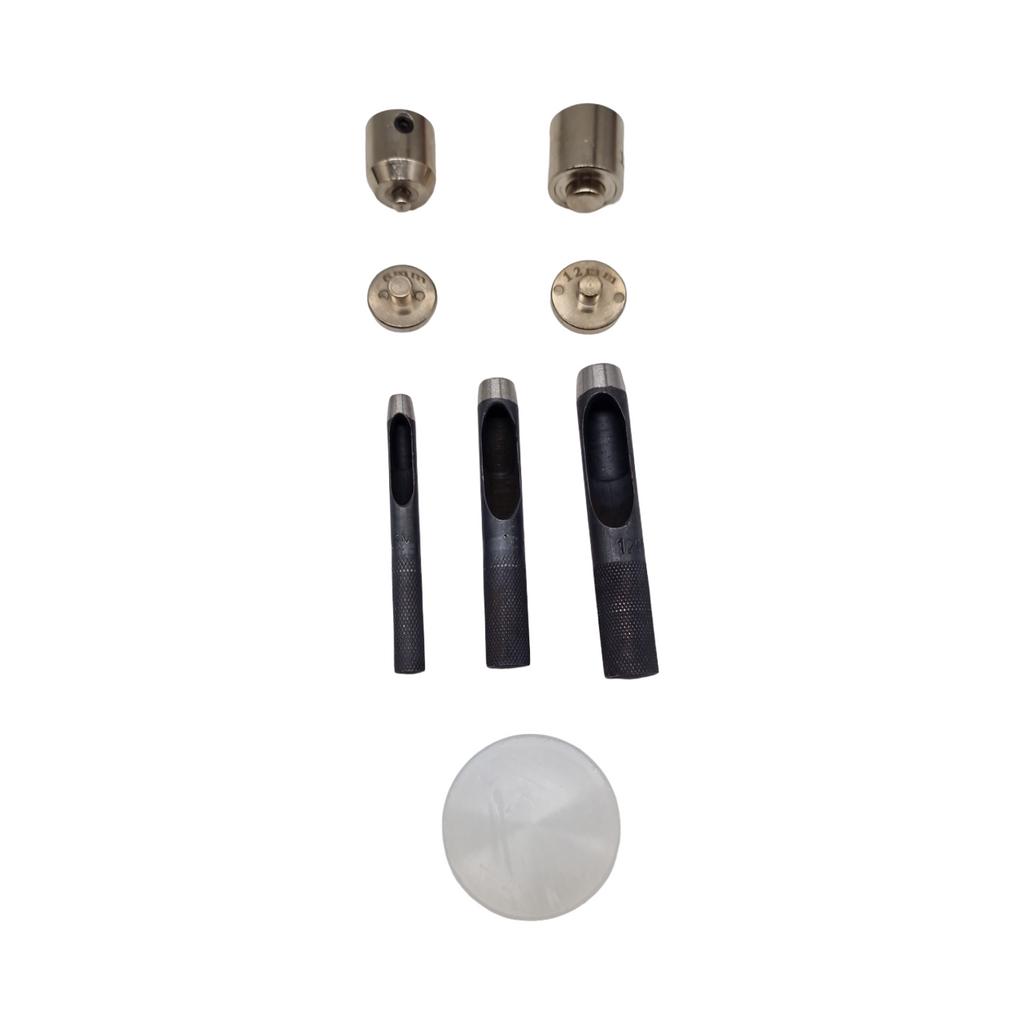 Eyelet Punch Kit 6/10/12 Ösenwerkzeug Set mit Tasche 600 Ösen DIY Planen Reparatur