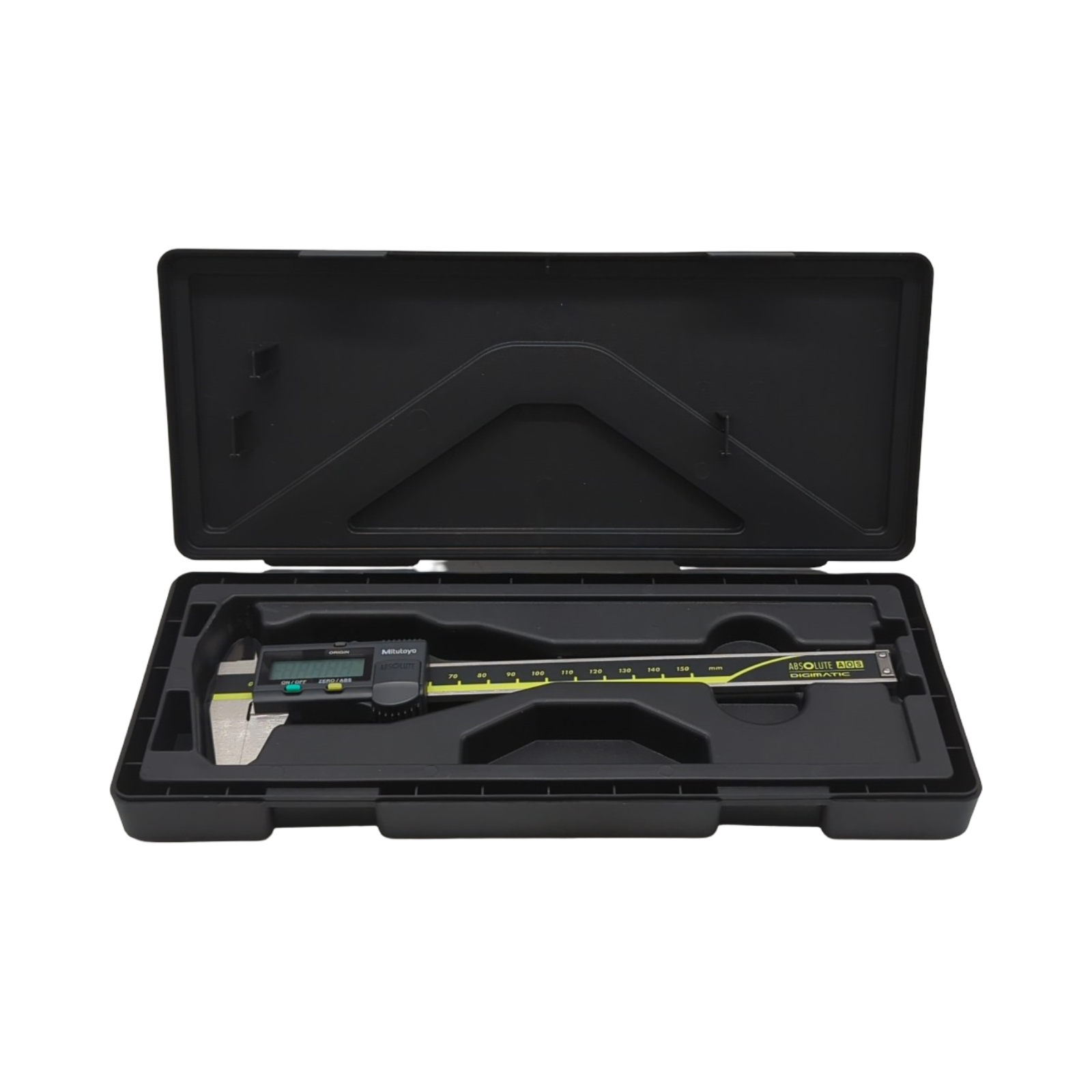 Digitaler Messschieber ABS CoolantProof IP67 runde Tiefenmessstange 0-150mm