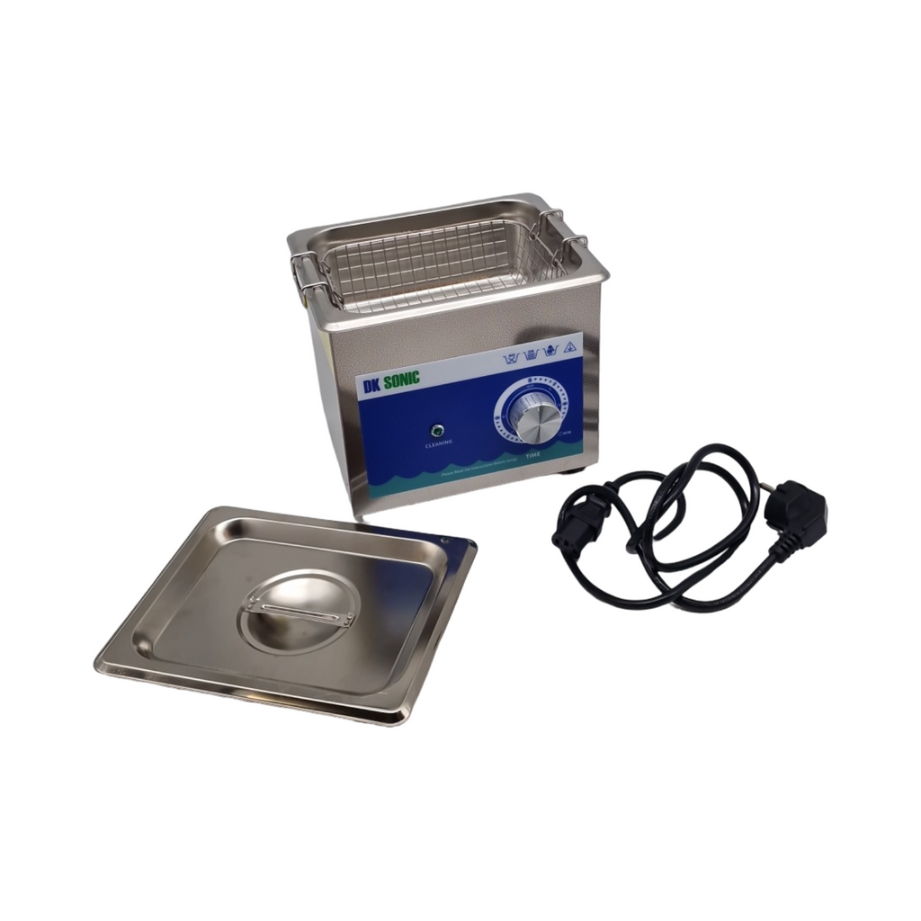 DK SONIC Ultraschallreiniger 1.5L 60W mechanische Steuerung Brillen Ketten Schmuck