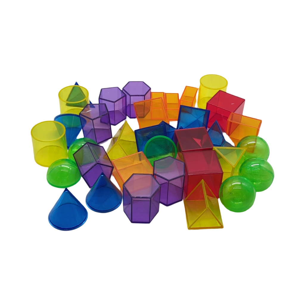 TickiT Geometric Shapes Lernspielzeug Acryl durchsichtig mehrfarbig ab 3 Jahren