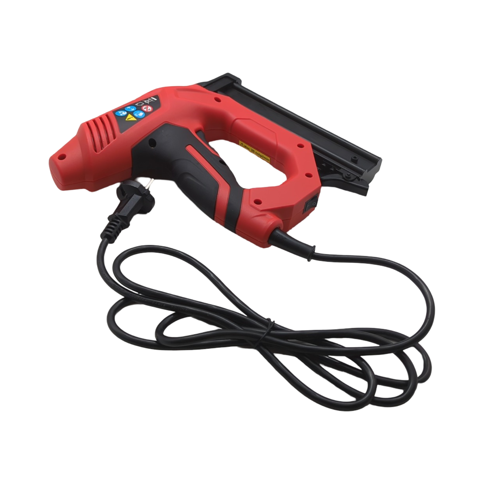 Valex 5725 Automatischer Metallstapler 220 V Rot für Möbelbau und Innenausstattung