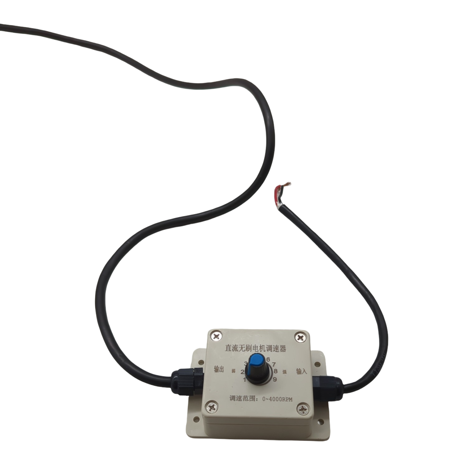 Vibrationsmotor 30W elektrisch bürstenlos regelbare Geschwindigkeit 4000 U/min DC12V 2.8A