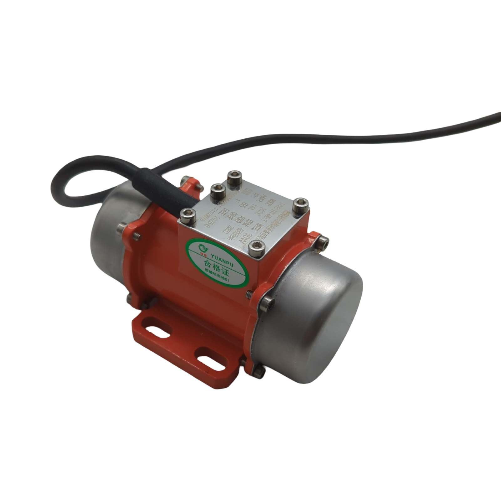 Vibrationsmotor 30W elektrisch bürstenlos regelbare Geschwindigkeit 4000 U/min DC12V 2.8A