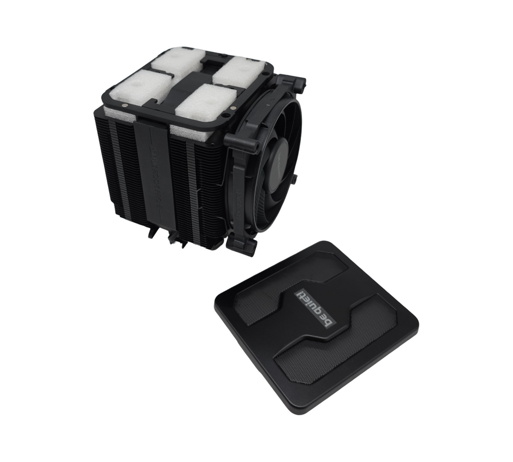 be quiet! Dark Rock Pro 5 Luftkühler 7 Hochleistungs-Heatpipes 2 Silent Wings PWM Lüfter schwarz