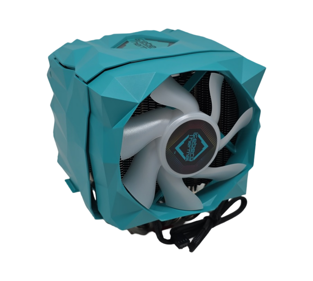 Iceberg Thermal IceSLEET X9 Dual TR CPU Kühler 12cm blau für Prozessor