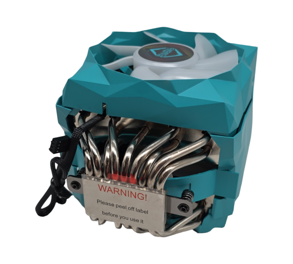 Iceberg Thermal IceSLEET X9 Dual TR CPU Kühler 12cm blau für Prozessor