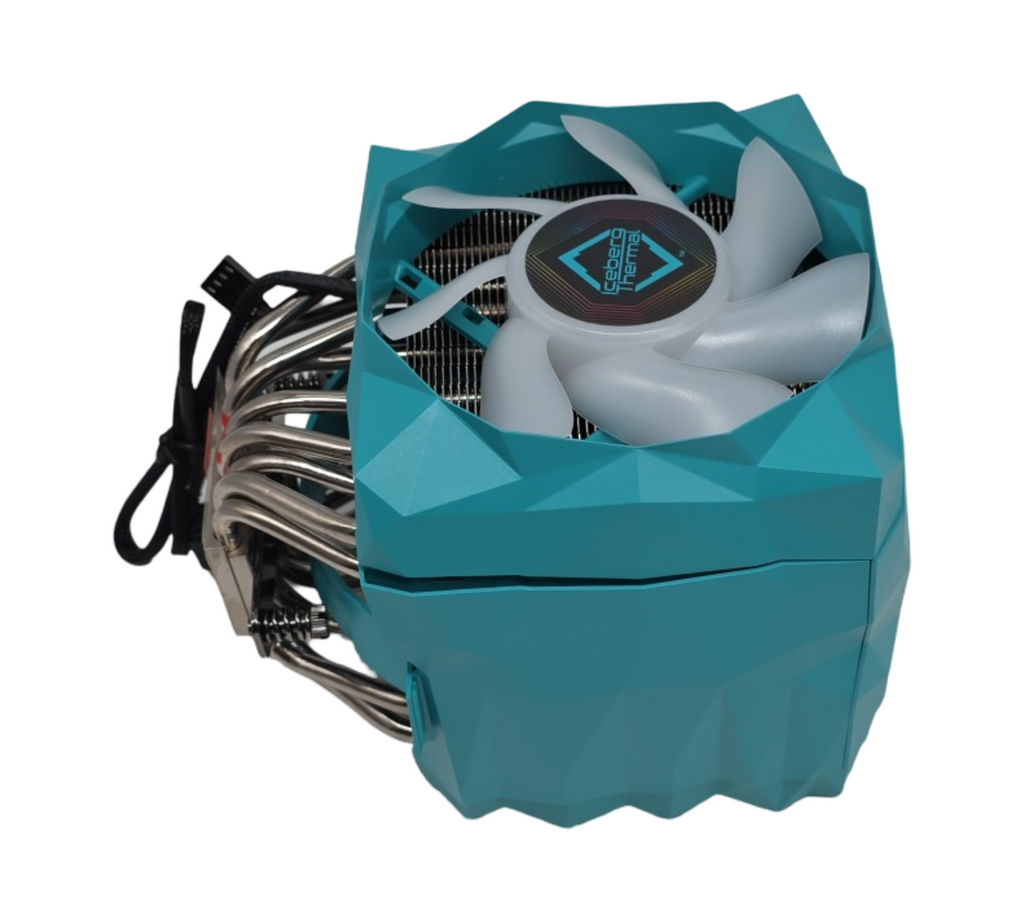 Iceberg Thermal IceSLEET X9 Dual TR CPU Kühler 12cm blau für Prozessor