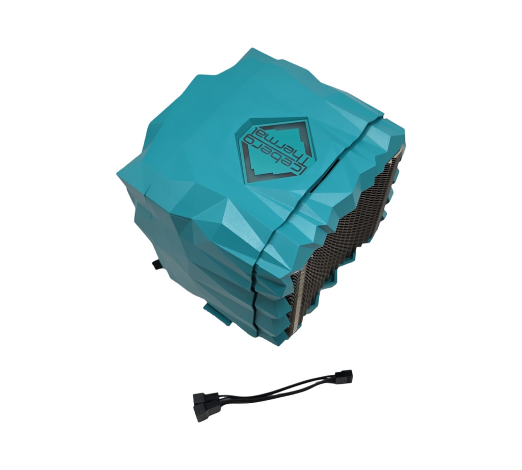 Iceberg Thermal IceSLEET X9 Dual TR CPU Kühler 12cm blau für Prozessor