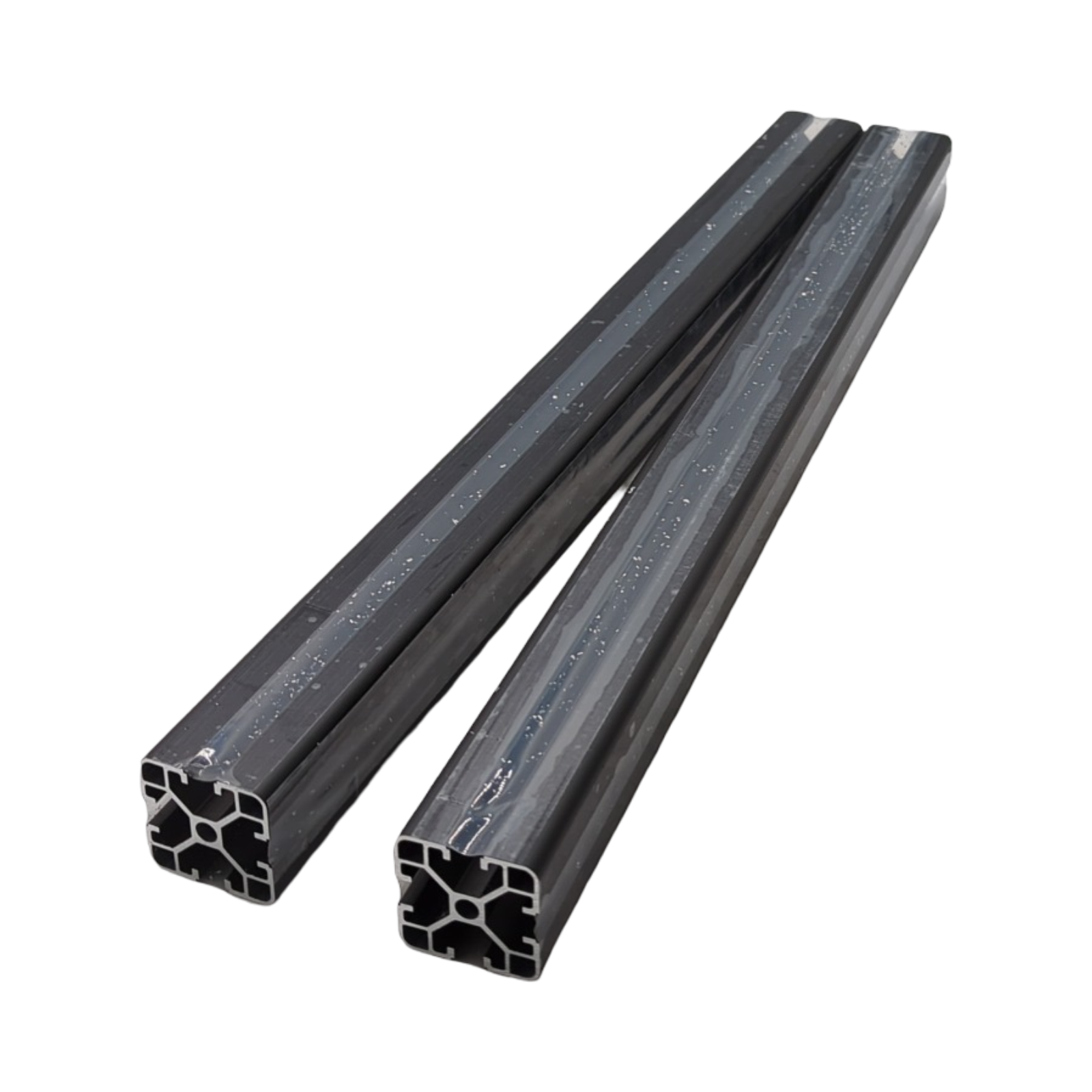 Profilo 4040 Aluminiumprofil 500mm T-Typ schwarz 40x40 Standard europäisch linear geführt
