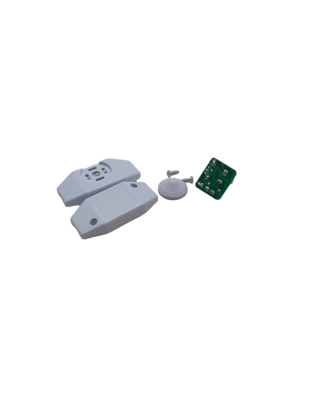 TECHZOCO LED-Dimmer Potentiometer mit Schalter Lichtschalter weiß PVC 60W 230V Schweißanschluss