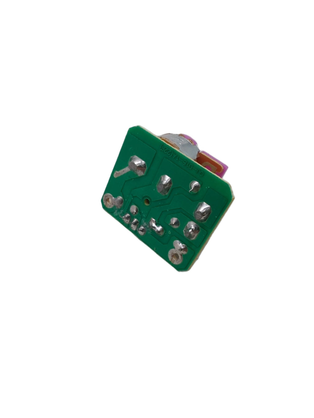 TECHZOCO LED-Dimmer Potentiometer mit Schalter Lichtschalter weiß PVC 60W 230V Schweißanschluss