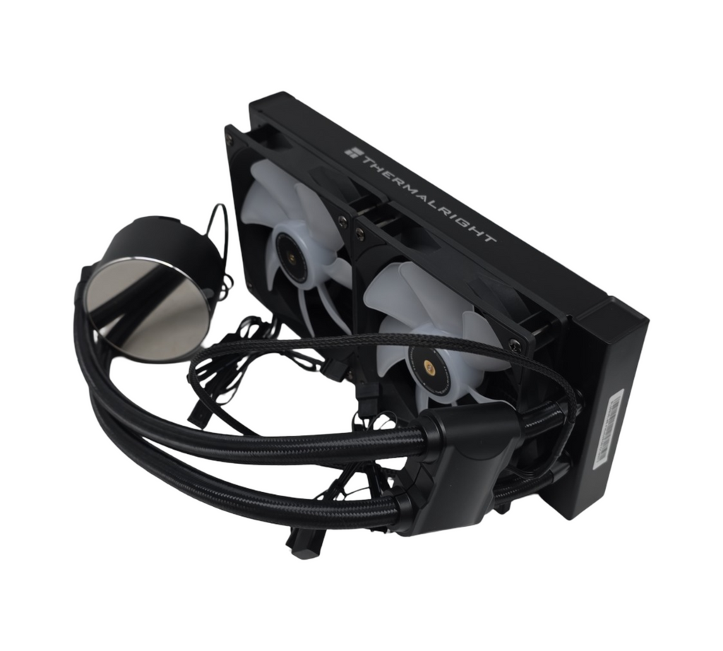 Thermalright Frozen Notte 240 BLACK ARGB CPU Wasserkühlung Doppel PWM Lüfter S-FDB V2 Lager 240mm