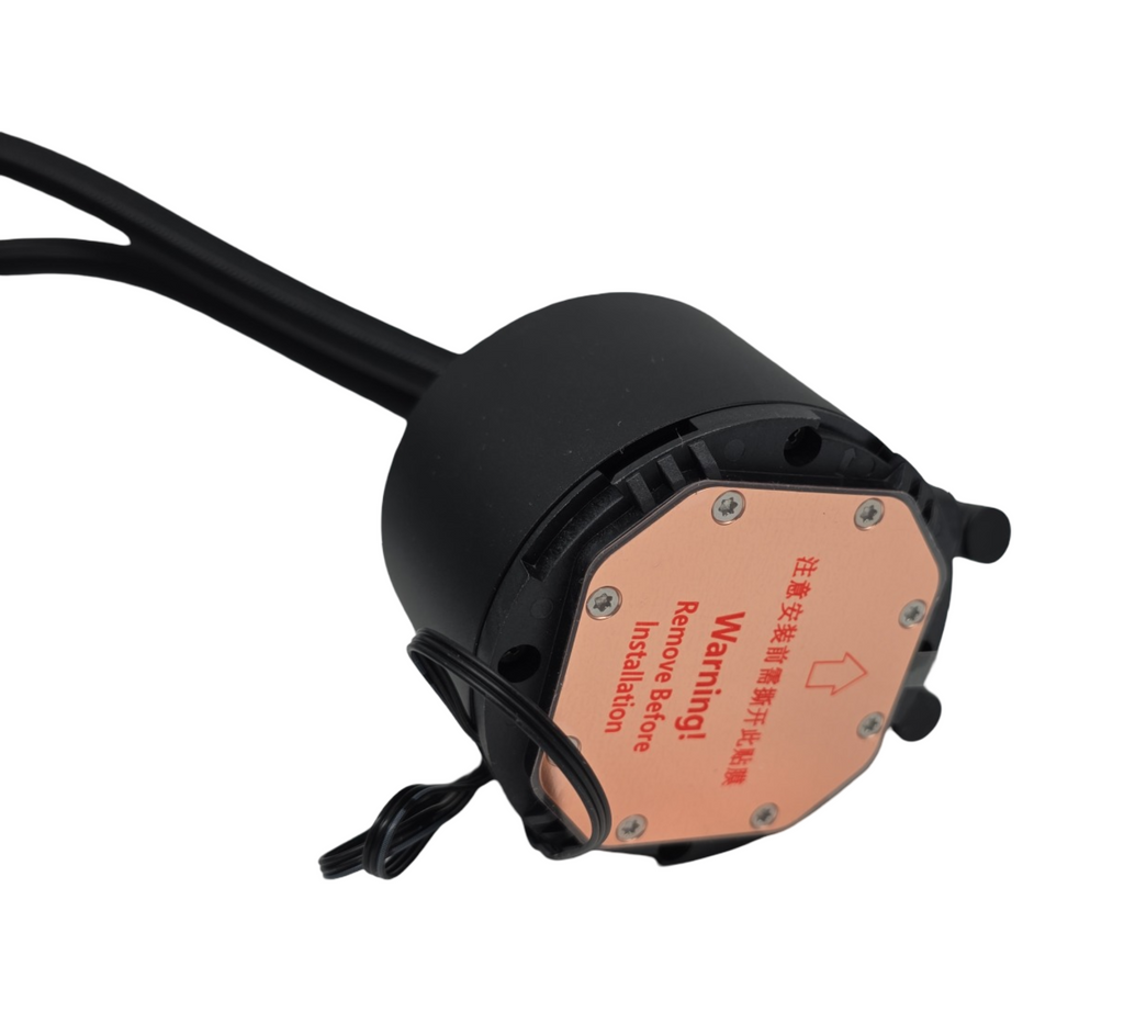 Thermalright Frozen Notte 240 BLACK ARGB CPU Wasserkühlung Doppel PWM Lüfter S-FDB V2 Lager 240mm