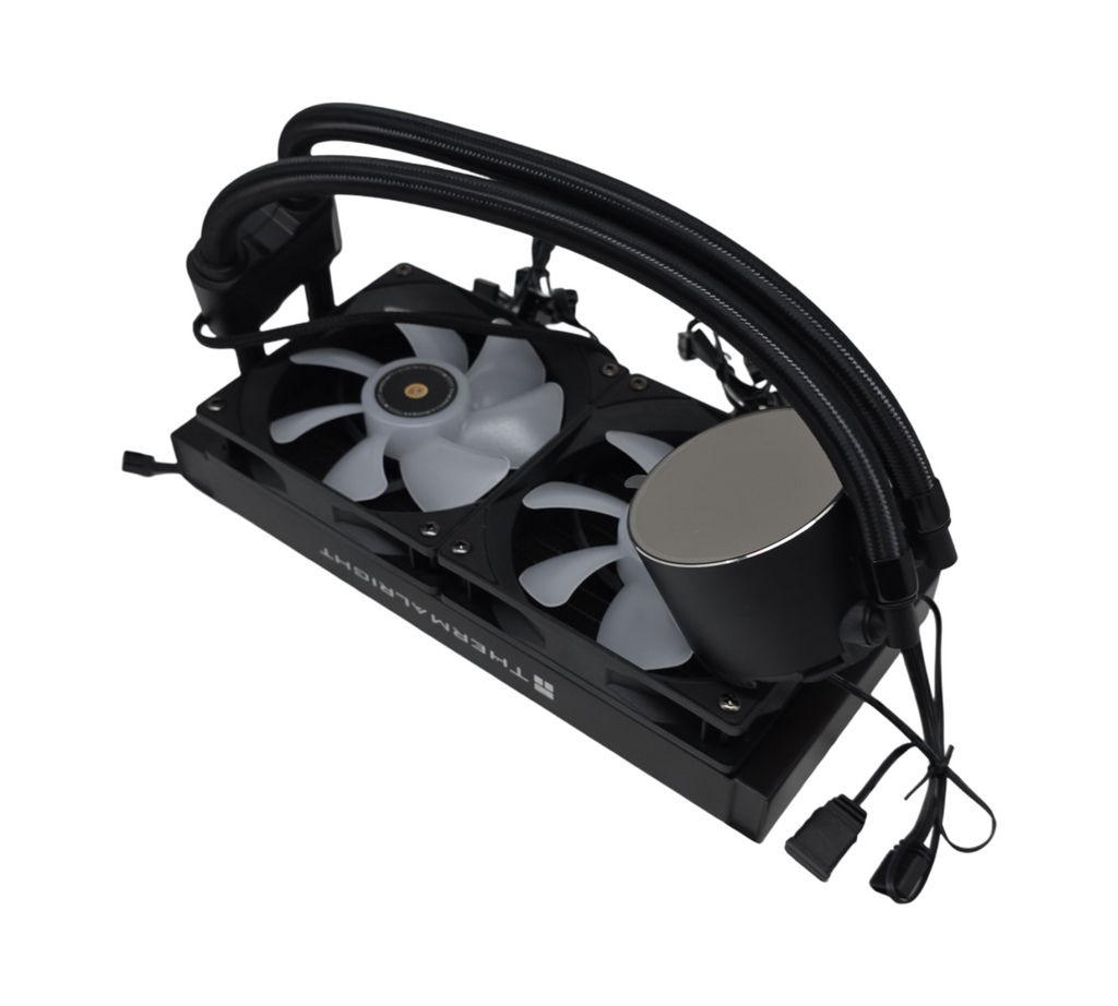 Thermalright Frozen Notte 240 BLACK ARGB CPU Wasserkühlung Doppel PWM Lüfter S-FDB V2 Lager 240mm