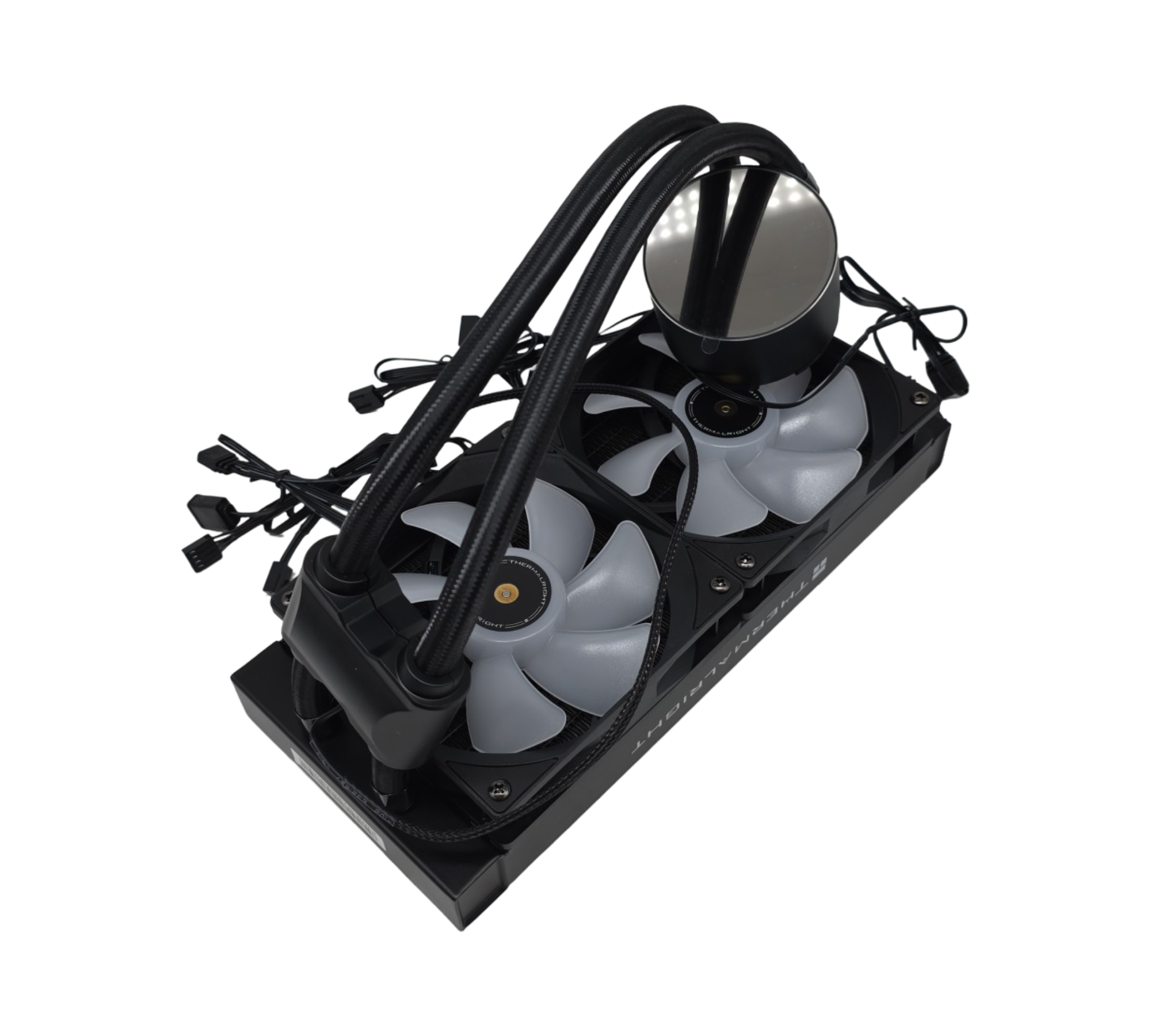 Thermalright Frozen Notte 240 BLACK ARGB CPU Wasserkühlung Doppel PWM Lüfter S-FDB V2 Lager 240mm