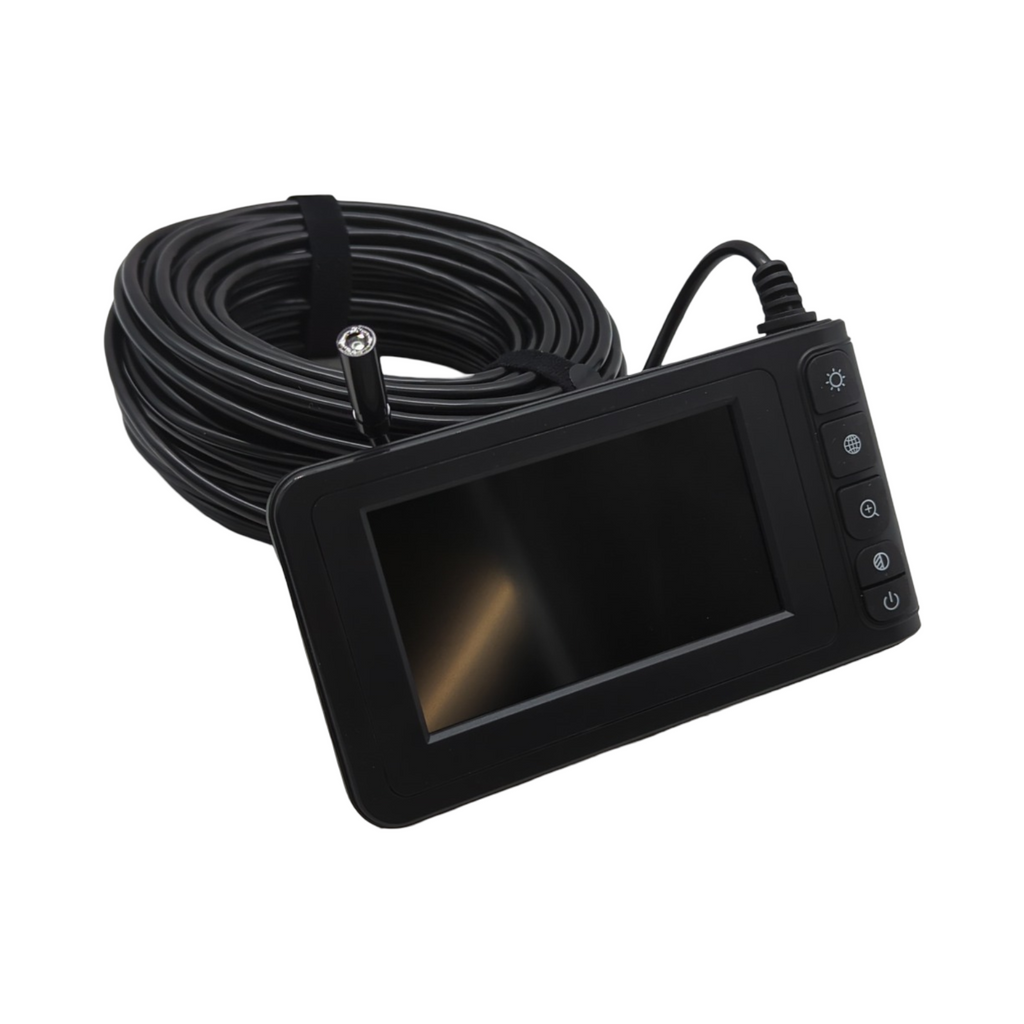 SKYBASIC Inspektionskamera Endoskop 20m 4,3 Zoll 8 LED IP67 8mm