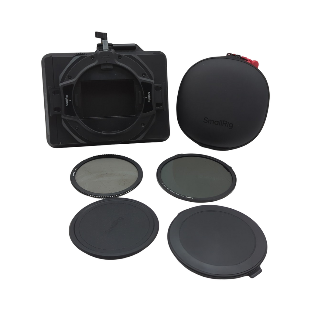 SMALLRIG 4411 Matte Box mit einstellbarem Morsetto 67-82mm Paraluce CPL Filter für DSLR Mirrorless
