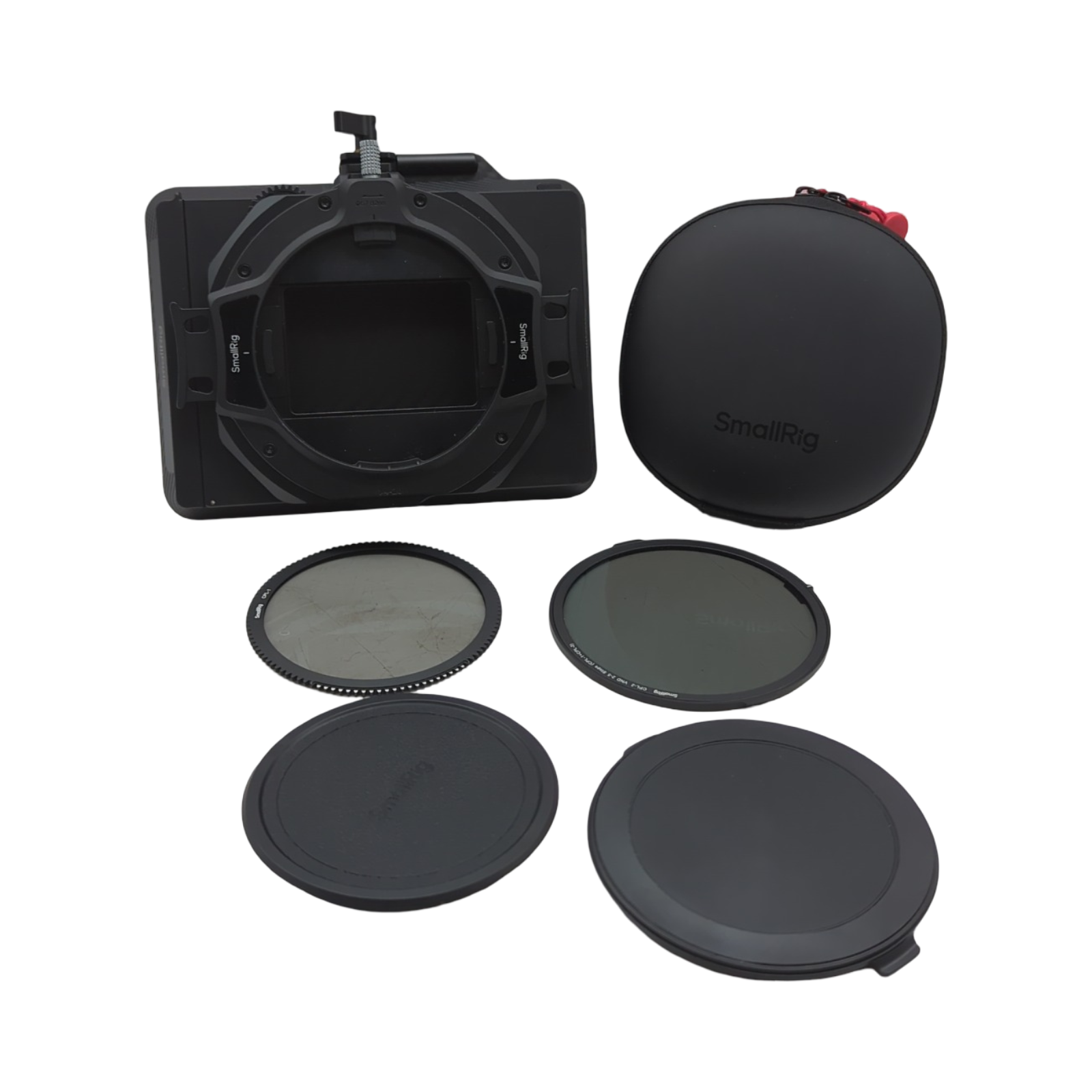SMALLRIG 4411 Matte Box mit einstellbarem Morsetto 67-82mm Paraluce CPL Filter für DSLR Mirrorless